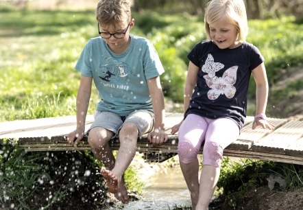 Wasserspaß - Wasserspielplatz Mertloch, © Eifel Tourismus GmbH, Dominik Ketz Wasserspaß - Wasserspielplatz Mertloch, © Eifel Tourismus GmbH, Dominik Ketz