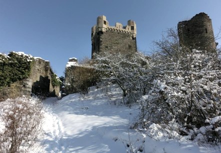 Burg Wernerseck_Winter Burg Wernerseck_Winter