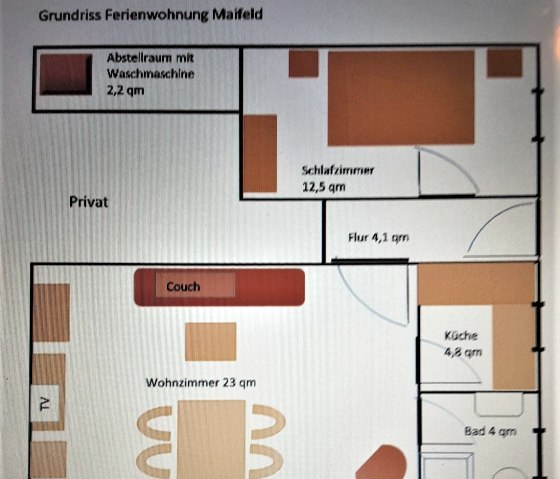Grundriss Ferienwohnung Grundriss Ferienwohnung