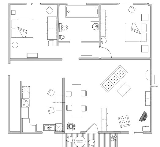 "Hochsitz" Grundriss "Hochsitz" Grundriss
