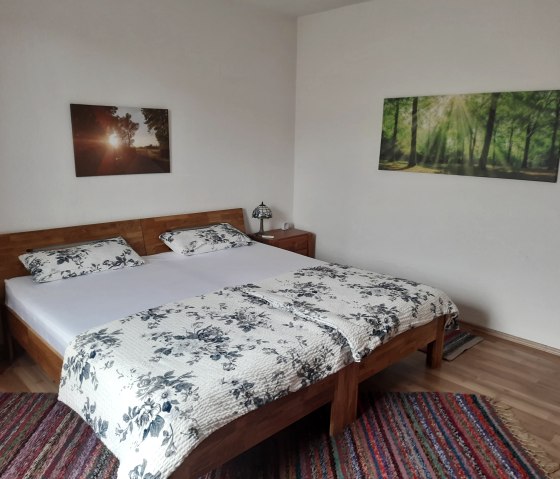 Bed, © Ferienwohnung Lydia