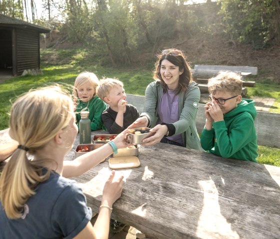 Picknick am Wasserspielplatz, © Eifel Tourismus GmbH, Dominik Ketz