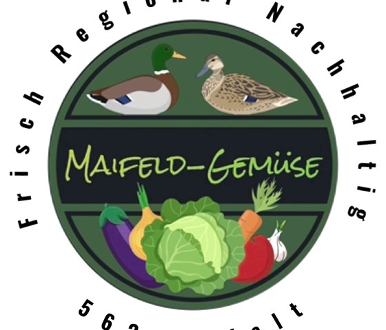 Logo, &copy; Maifeld-Gem&uuml;se