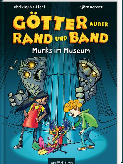 <p>Buchcover "Götter außer Rand und Band"</p>