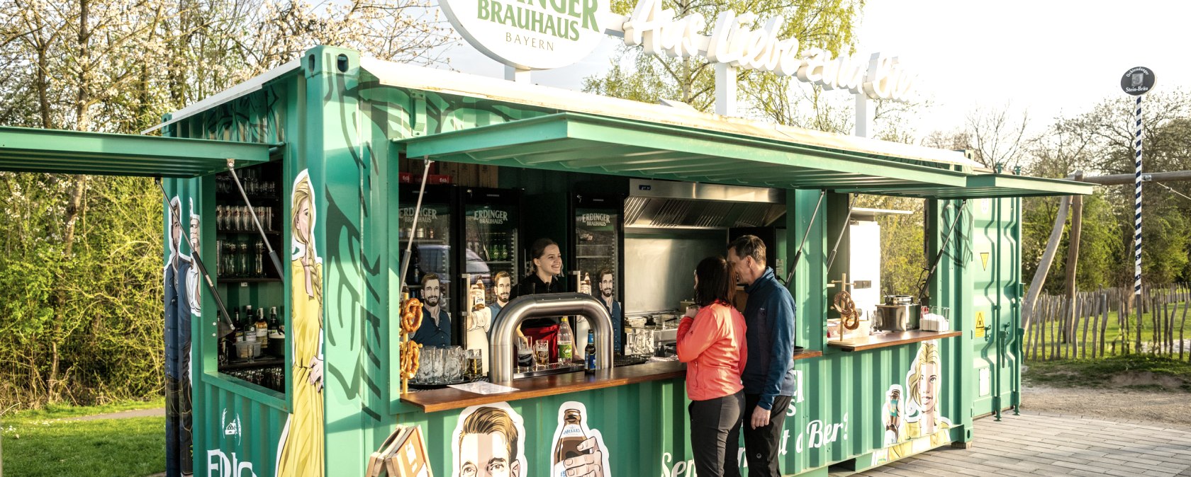 Biergarten Bahnhof Ochtendung, &copy; TI Maifeld, Dominik Ketz