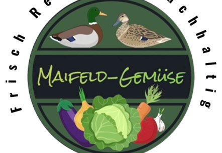 Logo, &copy; Maifeld-Gem&uuml;se
