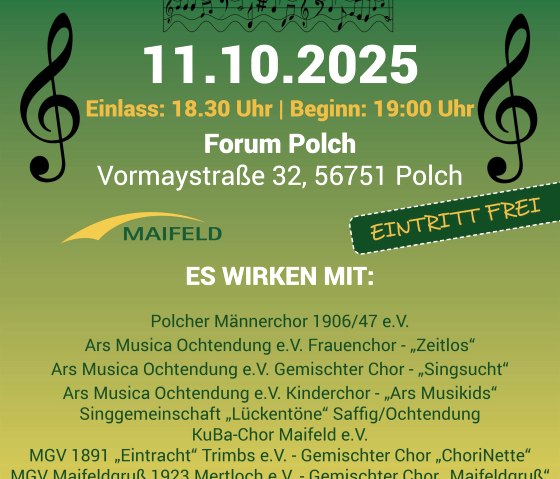 Plakat, © VG Maifeld